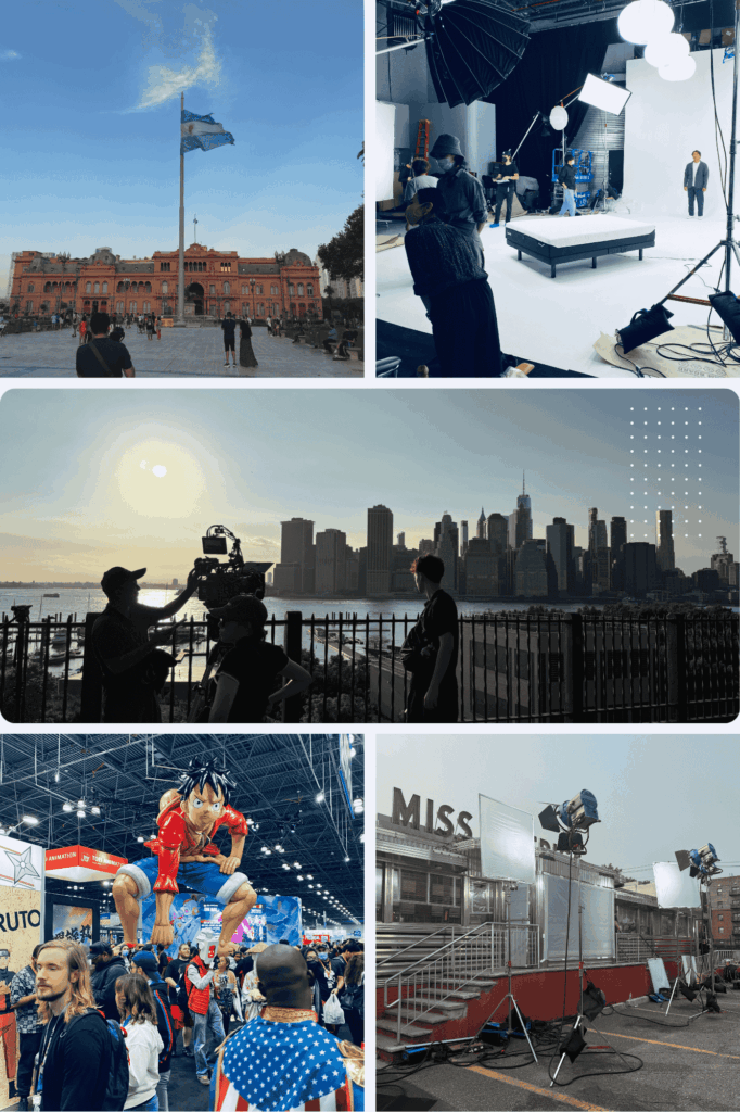 Japanese filming making in New York